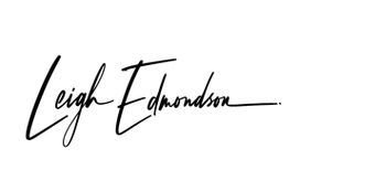 Leigh Edmondson signature