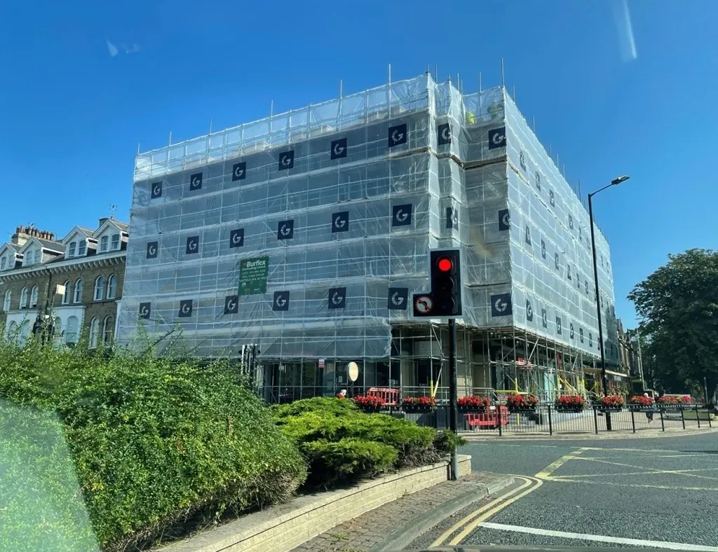 Fabric — Clarendon House external works