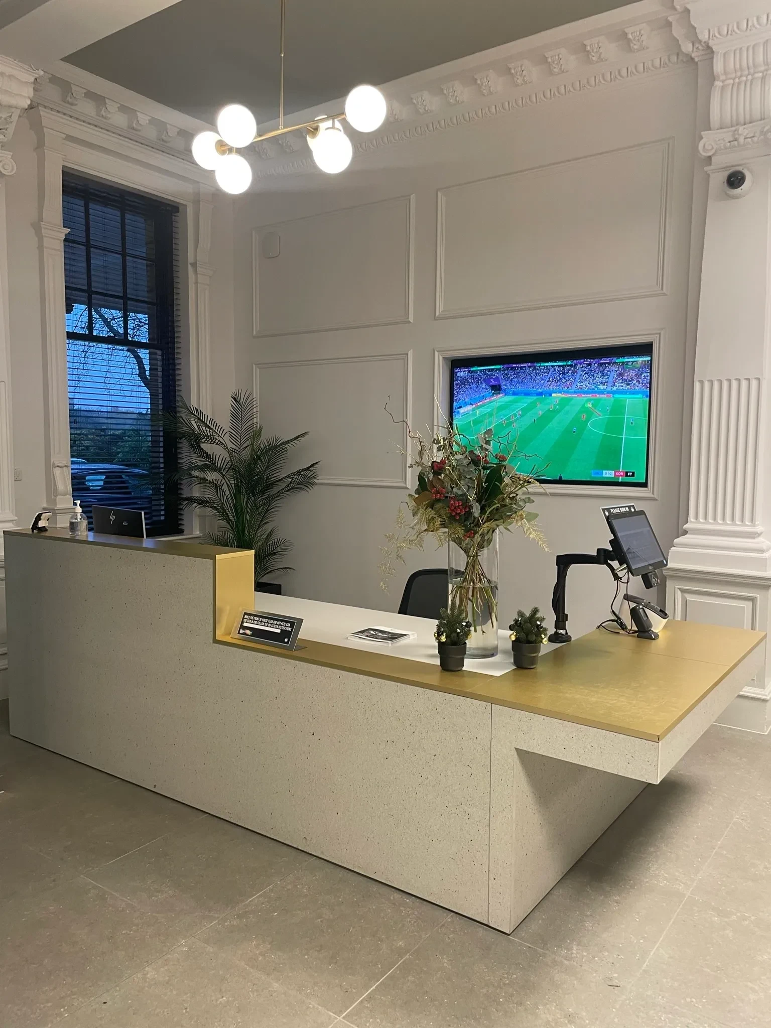 Reception — Windsor House refurbishment