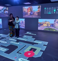 York College Immersive Room.